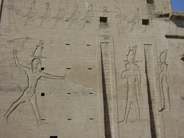 EGYPTE 2008 EDFOU TEMPLE HORUS - 3