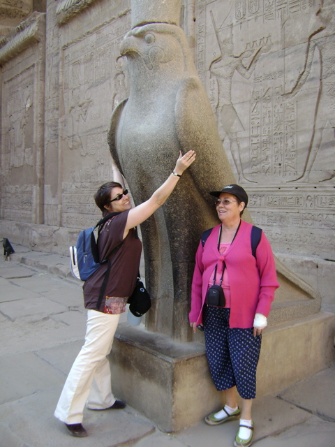 EGYPTE 2008 EDFOU TEMPLE HORUS - 57