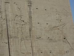EGYPTE 2008 EDFOU TEMPLE HORUS - 4