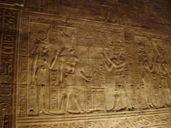 EGYPTE 2008 EDFOU TEMPLE HORUS - 27
