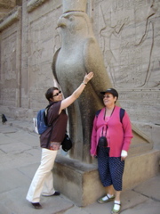 EGYPTE 2008 EDFOU TEMPLE HORUS - 57