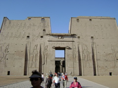 EGYPTE 2008 EDFOU TEMPLE HORUS - 65