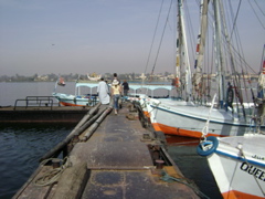 EGYPTE 2008 BATEAU LOUXOR - 4