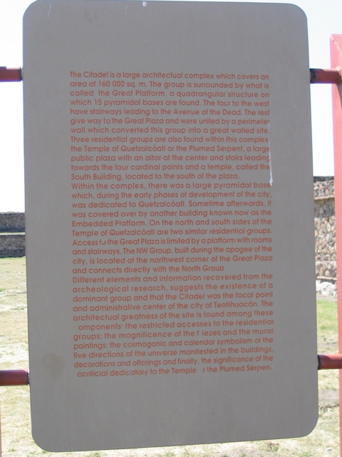 TEOTIHUACAN - 114